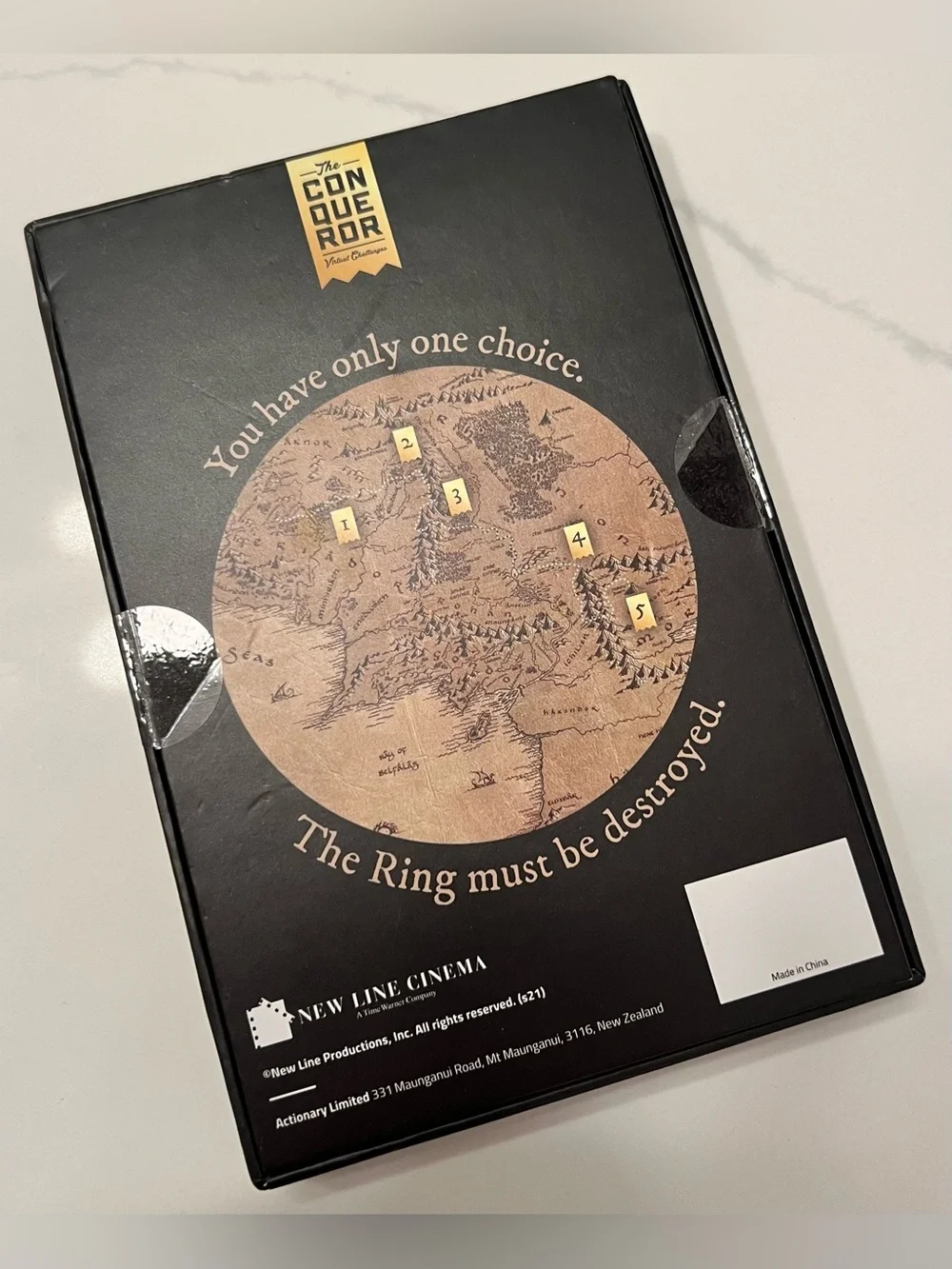 The Conqueror Challenge Medal - Lord of the Rings Mines of Moria
